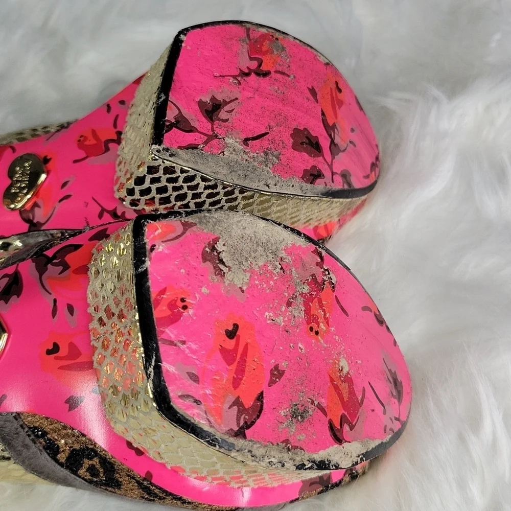 BETSEY JOHNSON Twanty‎ Slingback Pumps Size 6.5